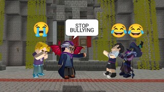 MIB SAVED NOOB FROM BULLY IN SKYBLOCK -BLOCKMAN GO SKYBLOCK