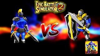 Epic Battle Simulator 2 | 120 GUARDS VS 120 GLADIATORS!