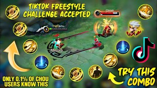 CHOU FREESTYLE TIKTOK CHALLENGE ACCEPTED! + LAST CHOU MONTAGE 2020 *MUST WATCH*