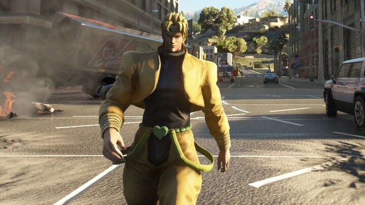 GTAol JOJO Chế độ chờ của Jotaro Dio dừng lại!