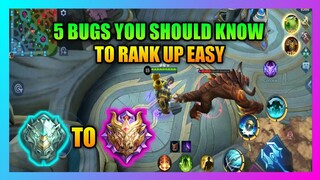 New BUGS That Can Help You To Rank UP in Mobile Legends