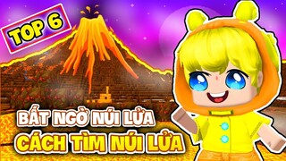 MINI WORLD CÁCH TÌM NÚI LỬA VÀ TOP 6 NHỮNG ĐIỀU BẤT NGỜ VỀ NÚI LỬA TRONG MINI WORLD | HUY HENRI