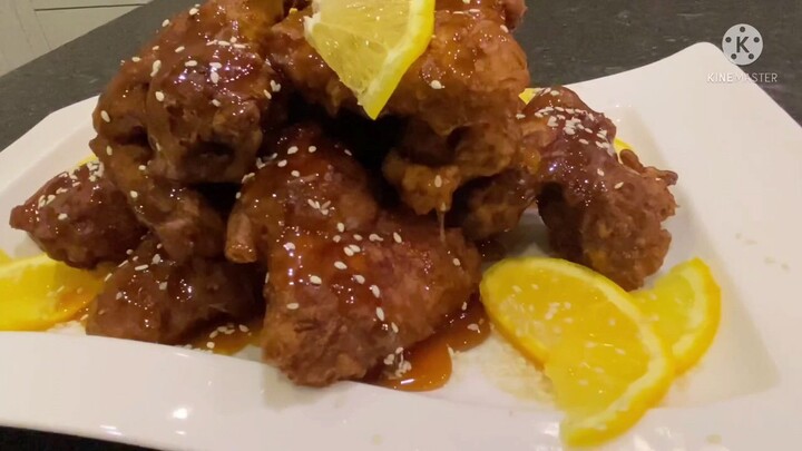 ORANGE CHICKEN WINGS