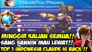 AKHIRNYA MANTAN TOP 1 CLAUDE BANGKIT DARI KUBUR! BANTAI SEMUANYA!