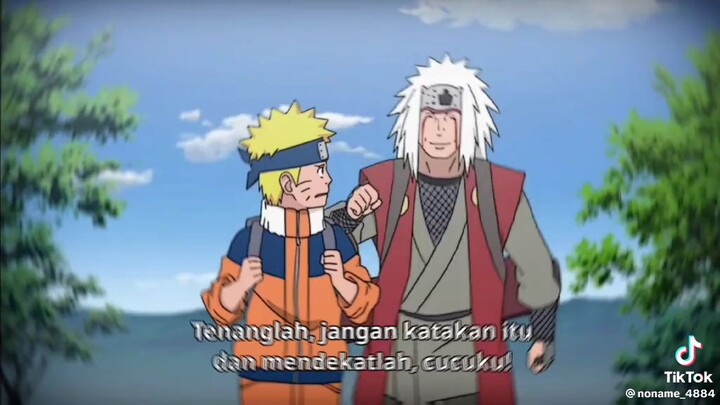 Naruto heran pas Jiraiya manggil Naruto cucu ku