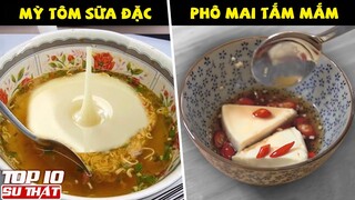 10 Món Ăn KẾT HỢP Nguyên Liệu KHÔNG TƯỞNG nhưng Lại GÂY NGH.I.Ệ.N - Phần 2 ➤ Top 10 Thú Vị