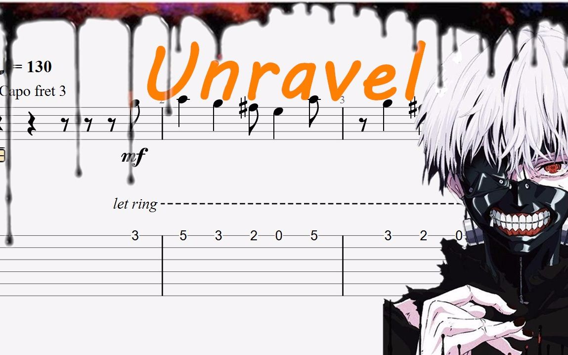 Unravel - Tokyo Ghoul  Prime Video - BiliBili