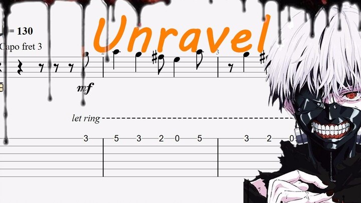 Pertunjukkan|Tokyo Ghoul "Unravel"