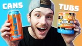 Mixing GFUEL Powder With GFUEL Cans!