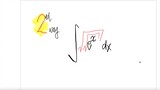 2nd way: sq rt  integral  ∫ √√e^x dx