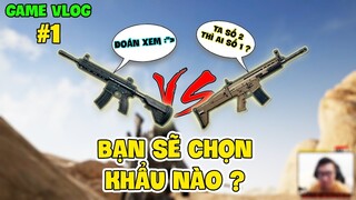 GVlog 1 | M416 vs SCARLIGHT Bạn Sẽ Chọn Ai Làm Súng Chính ?