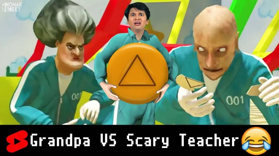Grandpa VS Scary Teacher - Grandpa Ka Kya Hoga? 😂 HORROR GAME GRANNY 2 :  COMEDY #YtShorts #Shorts - Bilibili