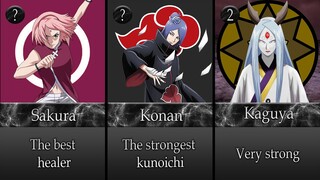 20 Naruto/Boruto Female Characters Ranked by Power