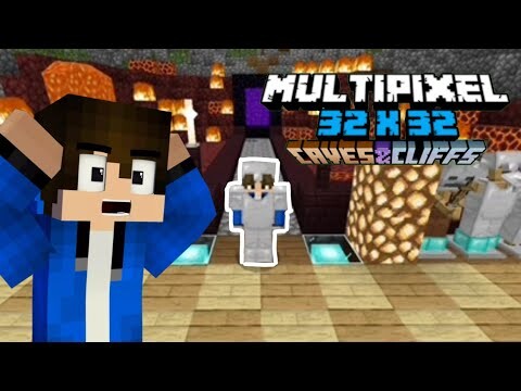 Multipixel Texture Pack Review | Minecraft 1.17+  w/ Mediafire Link!