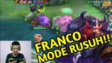 FRANCO MODE RUSUH | Rusuhin Buff Ling Sampai Ngamok!! - Mobile Legends