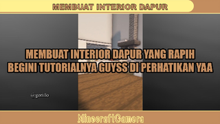 MEMBUAT INTERIOR DAPUR❓❓❗❗