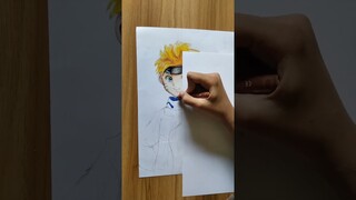 Menggambar Naruto dan Hinata