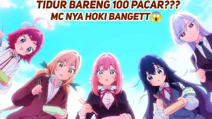 Kapan lagi tidur bareng pacar!!! - The 100 Girlfriends who really, really love you