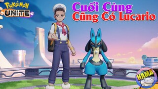 Pokemon UNITE - Tích Góp Cuối Cùng Cũng Chinh Phục Được Lucario Trong Pokemon Moba