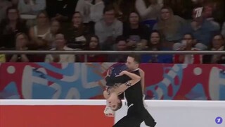 [24-25 Russian Test] Feitian Kunica completed 3F2A2A KOSTORNAIA/KUNITSA 2024 Russian Figure Skating 