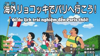 Phim Doraemon: Đi du lịch trải nghiệm đến Paris thôi & Pháo hoa gà sao chép