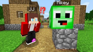 How Mikey & JJ Shapeshift to Diamond Mutant in Minecraft challenge (Maizen Mazien Mizen)