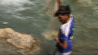 cast net fishing in Nepal | asala fishing | himalayan trout fishing |