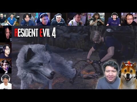 Reaksi Gamer Menyelamatkan Serigala Dari Jebakan | Resident Evil 4 Remake Indonesia