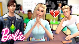 Barbie & Ken Teen HIgh School Roleplay in Sims 4 - Barbie's New Boyfriend?