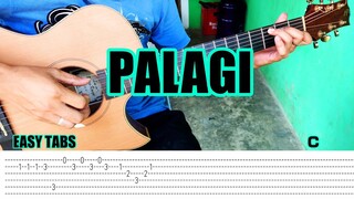 Palagi - Tj Monterde - Fingerstyle Guitar (Easy Tabs) Chords