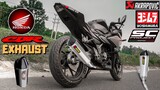 Honda CBR Exhaust | Stock Exhaust Sound & Modification | Mirza Anik | Thunder Vlog