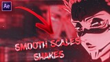 Smooth Scale Transitions + "Position Shakes" | After Effects AMV Tutorial