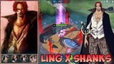 LING X SHANKS CUSTOMIZED SKIN SCRIPT | ONE PIECE - MOBILE LEGENDS