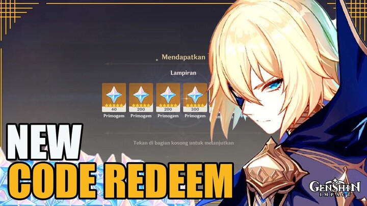 New Code Redeem 5 Juni 2024 | FREE 60 PRIMOGEM  【Genshin Impact】