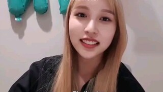 Mina birthday vlive