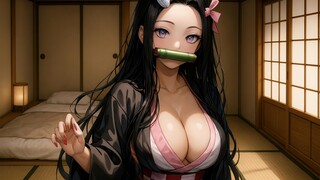 "Bermalam" Bersama Nezuko 😳🥵 [AMV]