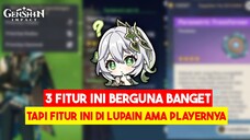 FITUR INI GW LUPAIN PADAHAL BERGUNA BANGET☠️ - Info Genshin