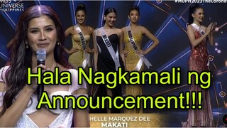 Grand Coronation Night | Miss Universe Philippines 2023. Wrong Announcement of Top 10