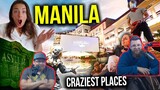 Americans React to Manila , Philippines | 5 Unique Places You Never Knew Existed !