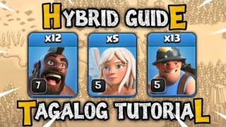 BEST TH11 STRATEGY | TIPS TO IMPROVE YOUR HYBRID ATTACK | HYBRID GUIDE TAGALOG TUTORIAL | COC
