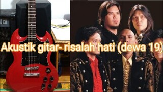 karaoke akustik gitar - risalah hati(dewa 19)