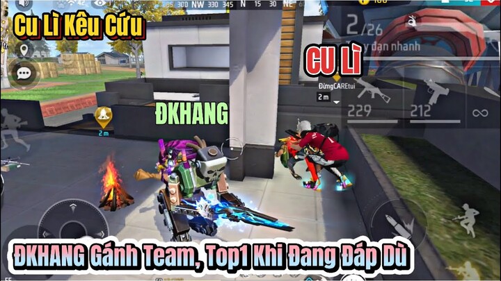 [Free Fire] Trận Đấu Rank Siêu Kinh Điển Vs CULÌ, ĐKHANG Gánh Team Xử Lí Ngoài Bo 1 Cân 10 Lấy Top1