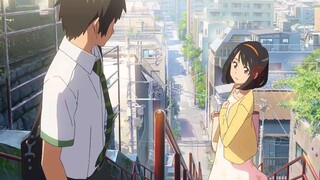 "Your Name" - Makoto Shinkai AZU Tongじ空みつめてるあなた - ระยะห่างระหว่างหัวใจกับหัวใจเป็นเพียงเวลาพลบค่ำ