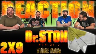 Dr. Stone 2x9 REACTION!! "To Destroy and to Save"