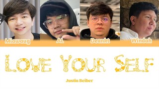 Justin Beiber - Love Your Self | Cover by Windah Basudara, Miawaug, AL, Deankt (Ai Cover Song)