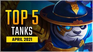 Top 5 Best Tank Heroes in April 2021 | Akai is now Meta!  Mobile Legends