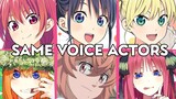 Kanojo mo Kanojo All Characters Japanese Dub Voice Actors Seiyuu Same Anime Characters