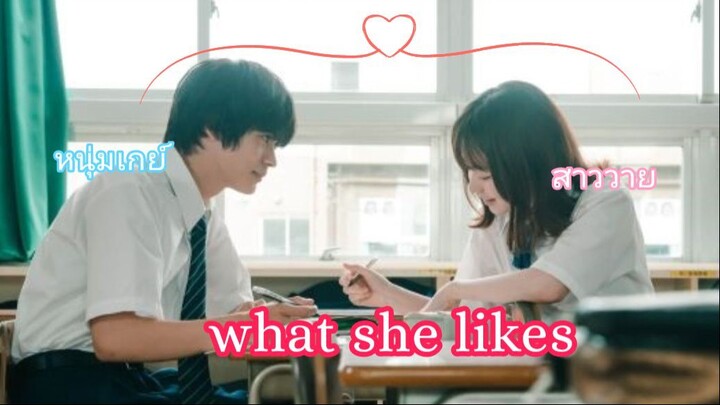 อดใจอีกนิด|what she likes|ทำไมสายวายกับหนุ่มเกย์จะรักกันไม่ได้เมื่อความรักเป็นเรื่องของหัวใจ