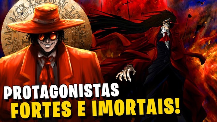 5 ANIMES ONDE O PROTAGONISTA É OVERPOWER E IMORTAL! | MELHORES ANIMES PARA MARATONAR!