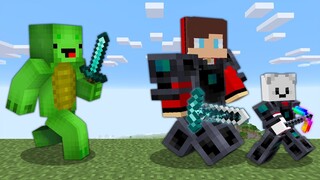 OVERPOWERED Speedrunners VS Hunter in Minecraft